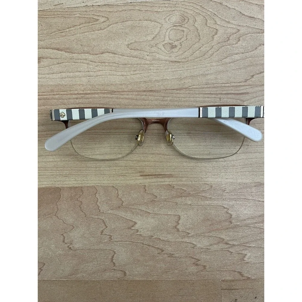 Kate Spade Valary 0W94 Brown Semi Rimless Eyeglasses Frame w Flexhinge 51-16-135